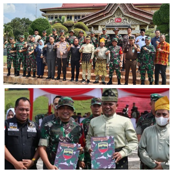 Bupati H. Zukri Resmi Buka TMMD ke 115 Kodim 0313/KPR di Wilayah Kabupaten Pelalawan