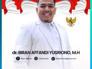 Alumni SMAN Plus Propinsi Riau, dr. Biran Affandi Yusriono M.H Lolos Verifikasi Faktual Calon DPD RI
