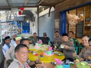 Secangkir Kopi jalin Sinergitas TNI- Polri bersama Tokoh Agama dan Tokoh Masyarakat