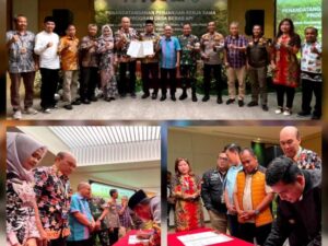 Program Desa Bebas Api PT RAPP, Dua Bupati Saksikan MoU dengan Tiga Desa di Riau