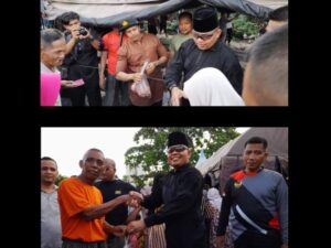 Kapolres Pelalawan AKBP Suwinto SIK Bagikan Daging Qurban kepada Masyarakat dan Insan Pers