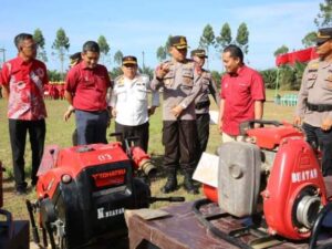 Polres Pelalawan dan PT Asian Agri Gelar Apel Siaga Karhutla