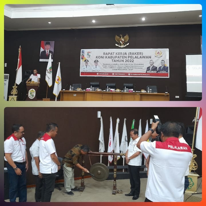 Rapat Kerja 2022 : Ketum Koni Pelalawan, Supratman SE Pastikan Tidak Ada Atlet Naturalisasi