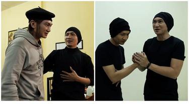 Momen Anji Bertemu Pedagang Sate Padang yang Disebut ‘Kembaran’