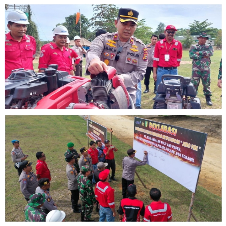 Antisipasi Karhutla, RAPP dan Polres Kuansing Komit Wujudkan Zero Fire