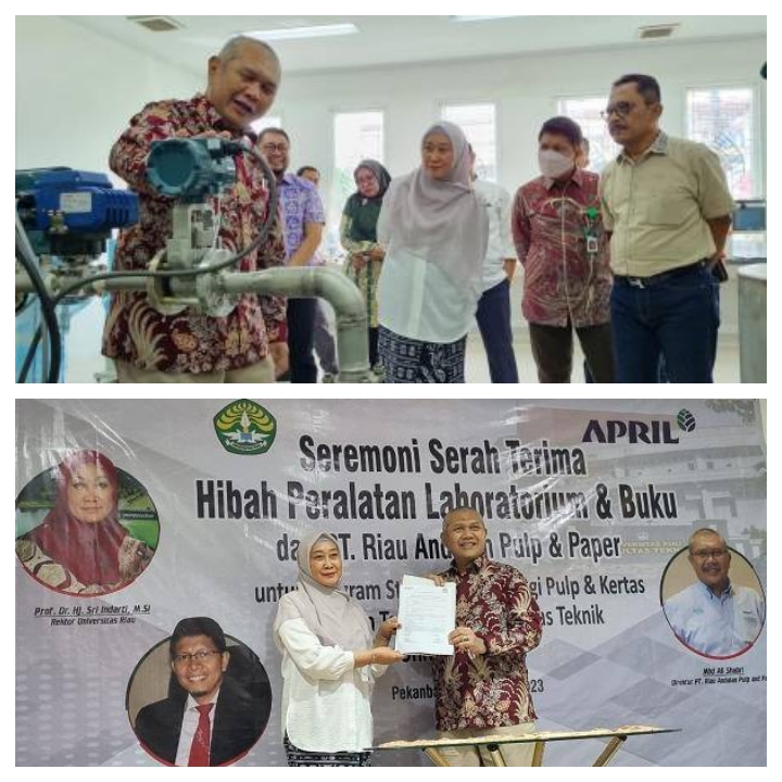 PT RAPP Serahkan Bantuan Peralatan Laboratorium untuk TPK Unri
