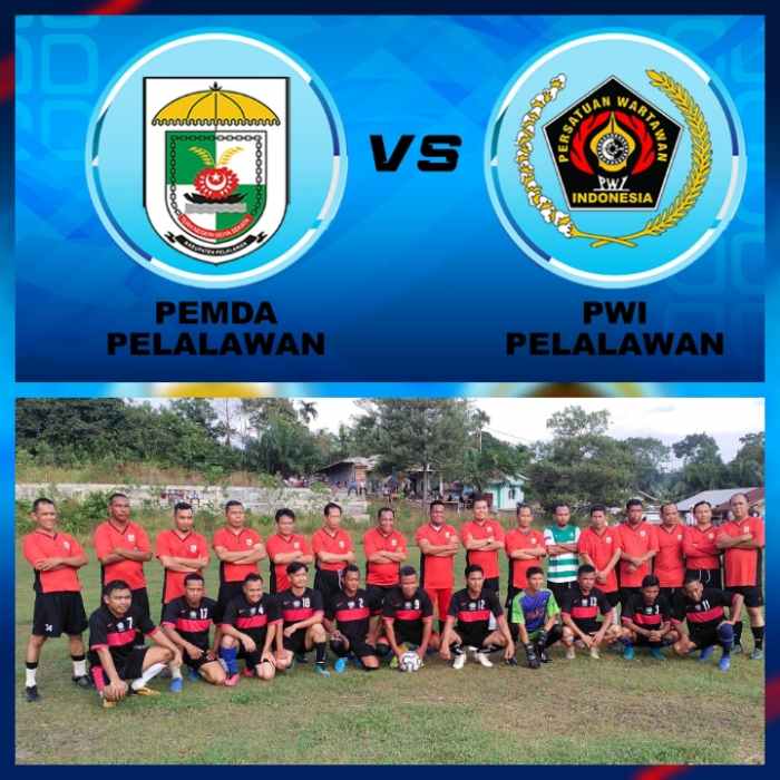 Imbang Dibabak Pertama, Begini Hasil Akhir Eksebisi Bola Meriahkan HPN