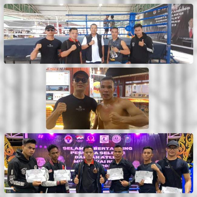Ikut Sebagai Peserta Perdana, Muaythai Pelalawan Raih 1 Medali Emas,1 Perak dan 2 Perunggu