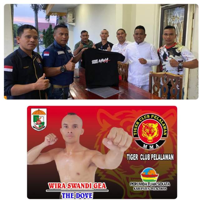 Petarung Tiger Club Pelalawan, Wira Swandi Gea Berangkat Bertanding di One Pride MMA Jakarta