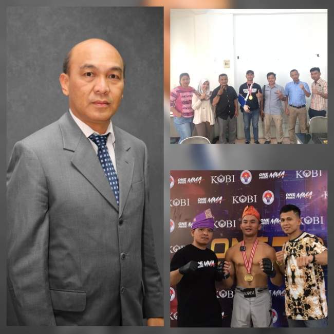 Wira Swandi Gea, Sekurity PT RAPP Berhasil Menang Sebagai Petarung ” The Best KO ” di One Pride MMA