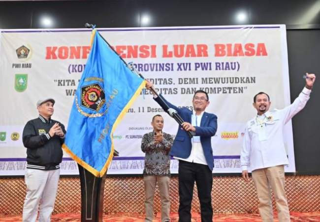 SK PWI Pusat Turun, Berikut Susunan Kepengurusan PWI Riau Periode 2023-2028, Inilah Jajarannya