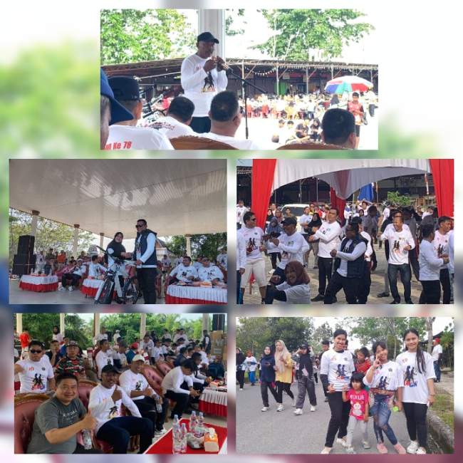 Jalan Santai Peringati HPN dan HUT PWI ke 78 Berlangsung Meriah