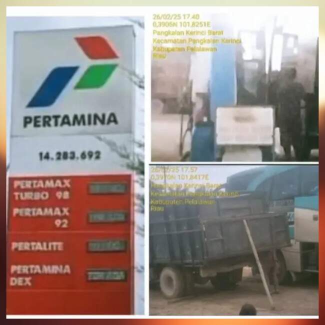 Aktivitas Pemain BBM Ilegal Kian Marak di Pangkalan Kerinci