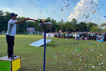 Bersatu dalam Semangat Olahraga, BOR Riau Kompleks 2025 Dimulai