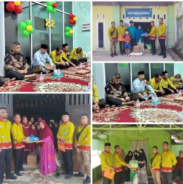 PD Tuah Sekata Salurkan Sembako ke Sejumlah Panti Asuhan Sempena HUT ke-22 Tahun