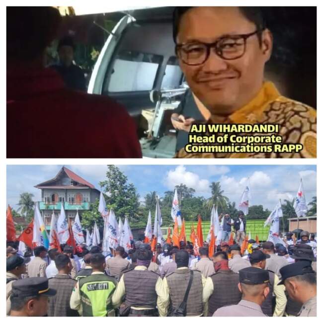 PT RAPP Hormati Aksi Damai FSPMI Pelalawan, Tegaskan Hubungan Kerja Kontraktor Menjadi Kewenangan Perusahaan Mitra